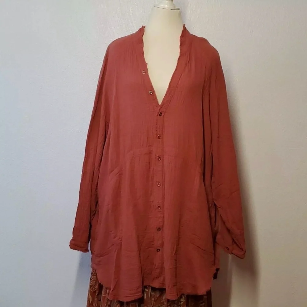 Free People NWT Summer Daydream in Warmstone Sz L - Picture 2 of 6